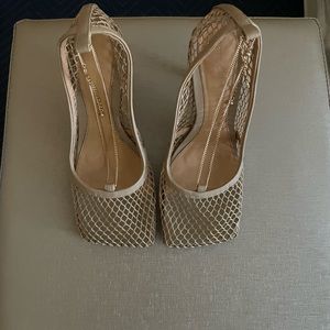 Bottega mesh heels